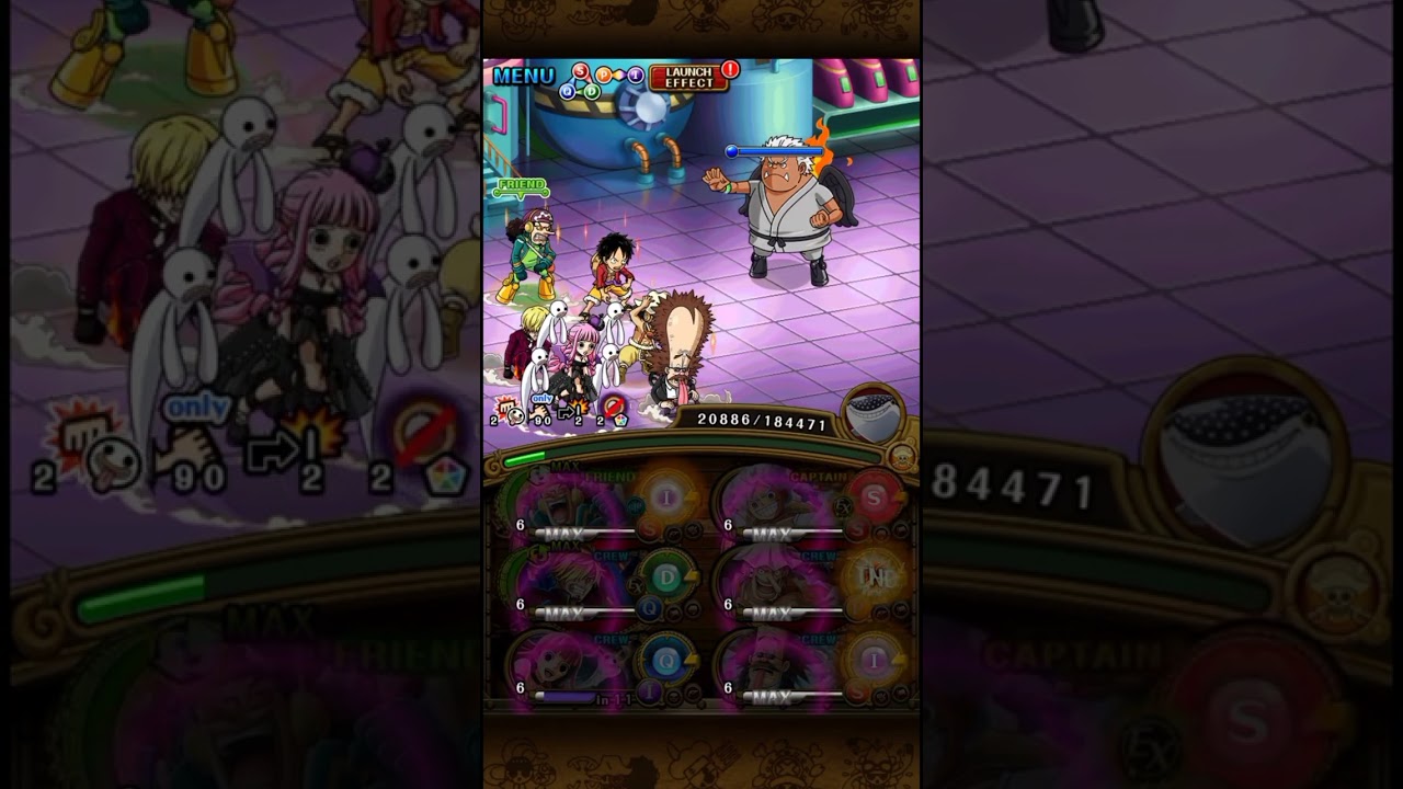 (OPTC) PKA VS S.SHARK LV.100-200 #optc #trecru