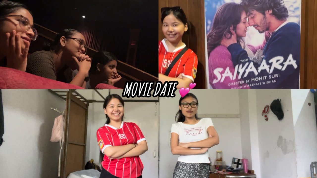 SAIYAARA HONEST REVIEW 🙃// MOVIE DATE WITH CLASSMATES 💕 #tibetanvlogger #saiyaara #golgappa