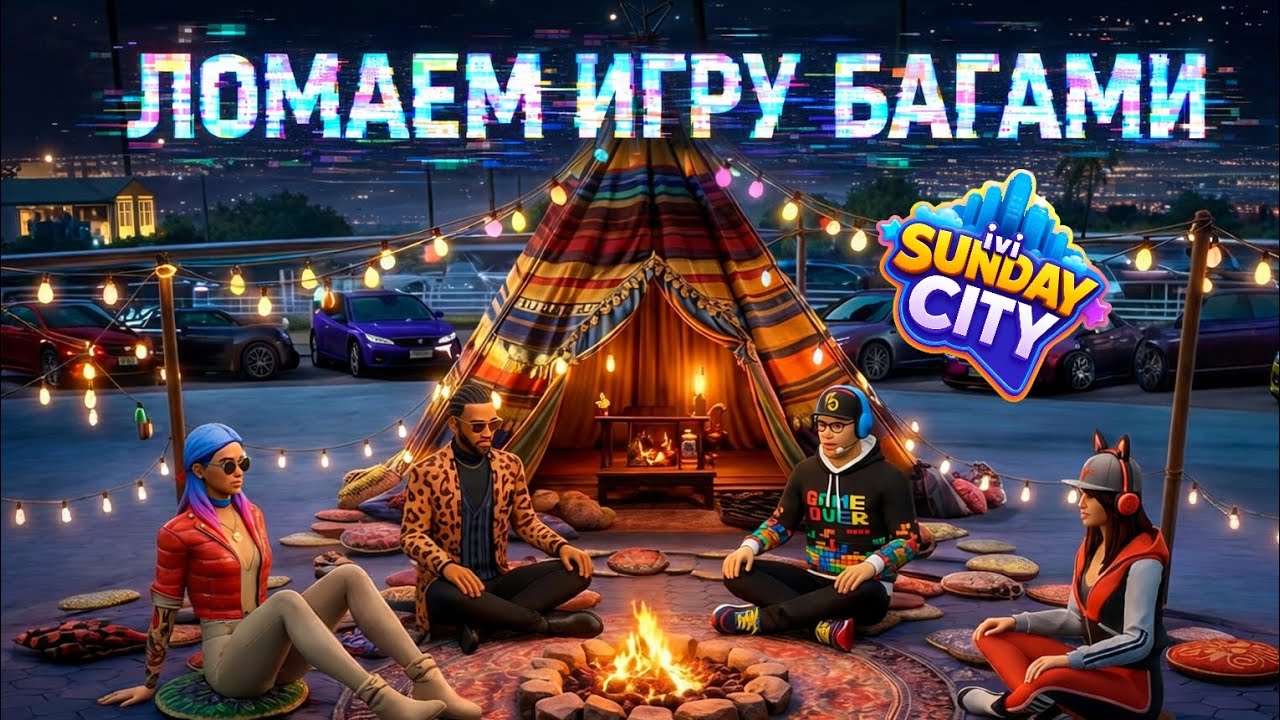 БАГИ В SUNDAY CITY !!!