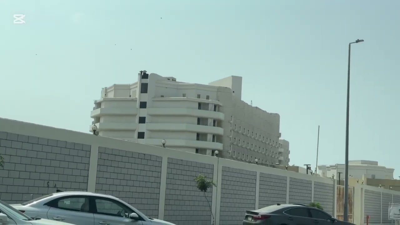 Beautiful view Palestine  Road Jeddah Saudi Arabia 