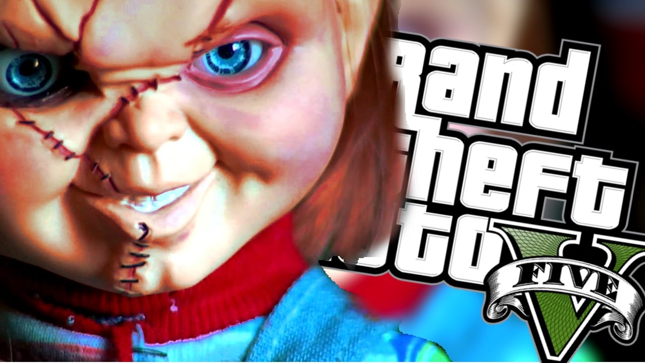 LALKA CHUCKY I DUCHY W GTA! | GTA 5 HALLOWEEN MODY