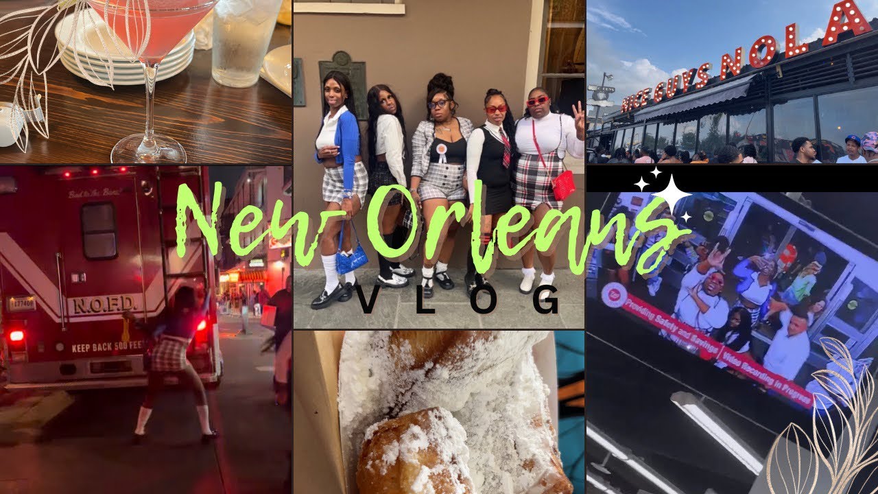 Travel Vlog: New Orleans Bday Trip + Nice Guys + Morrows + Bourbon St. ( Most Watch ) 🎉🎊🍾