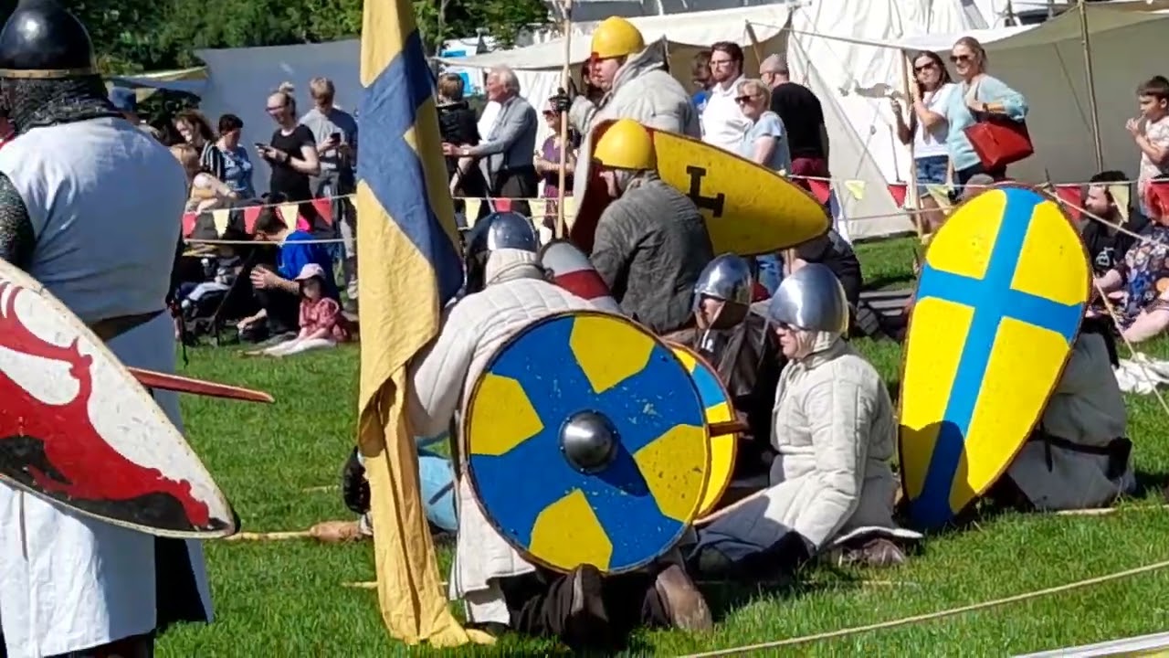 Medieval battle reenactment (2022)