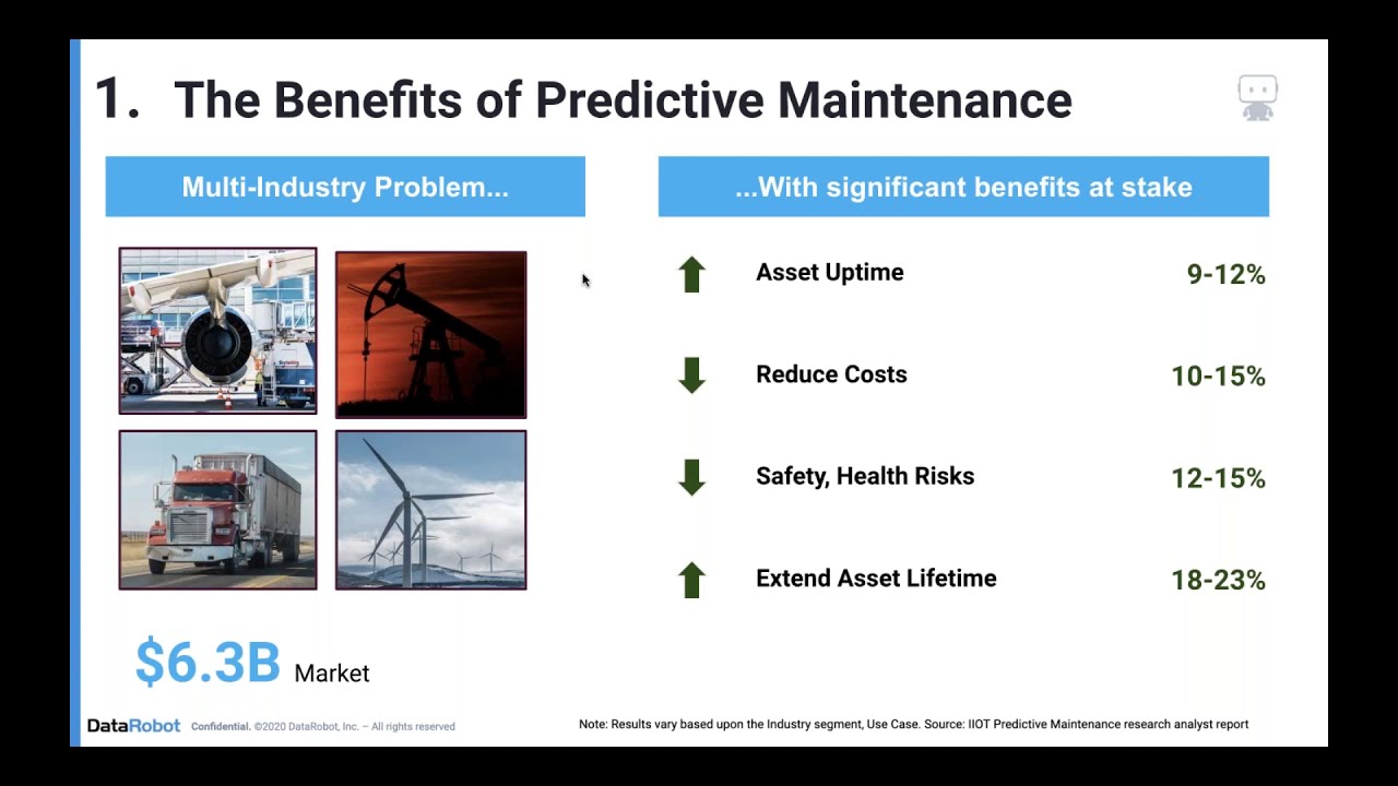 Predictive Maintenance Use Case: Reduce Cost by Anticipating Equipment Failures