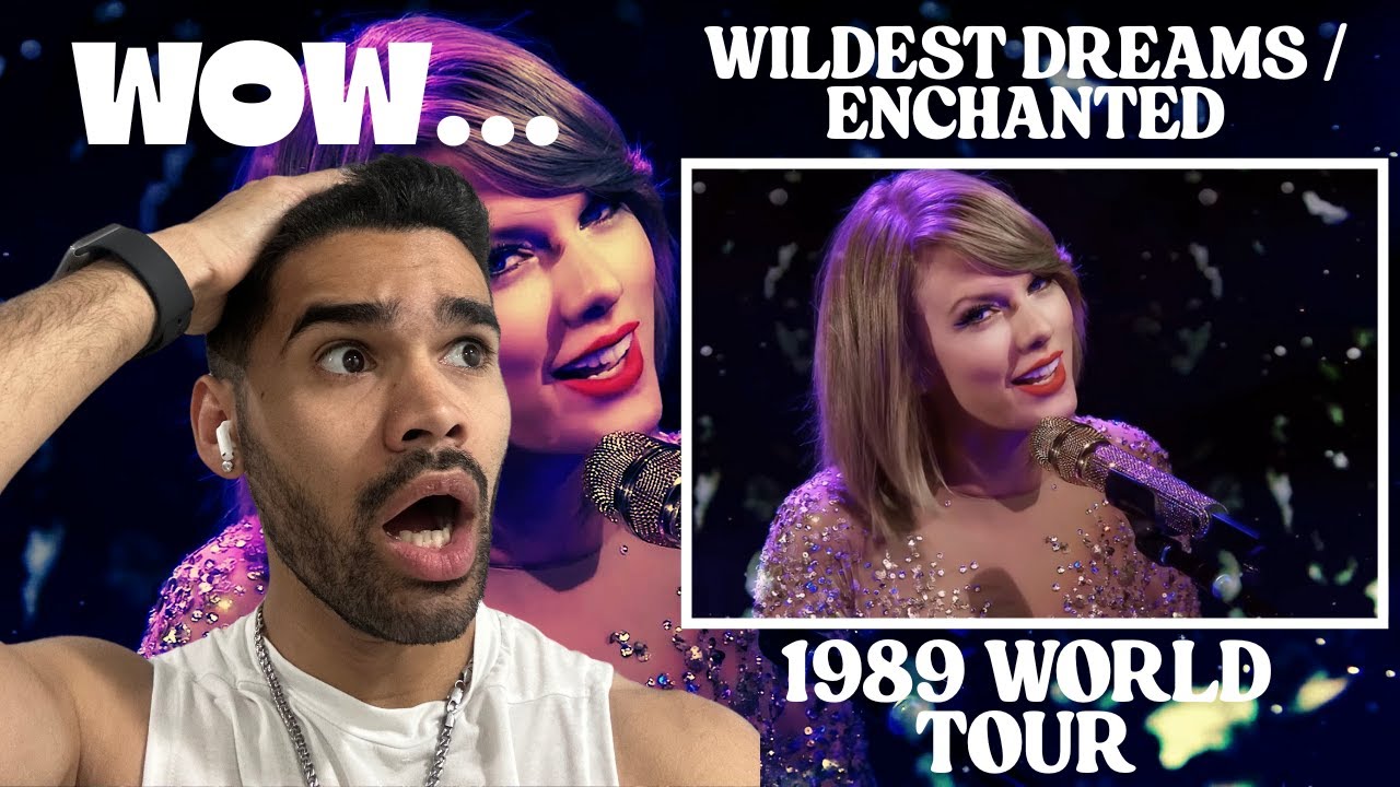 ICONIC PERFORMANCE!! | Wildest Dreams / Enchanted - Taylor Swift 1989 World Tour | REACTION!