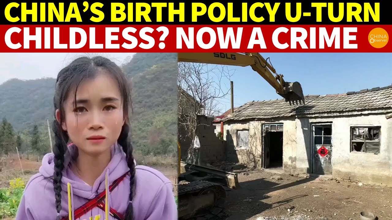 China’s Shocking Birth Policy U-Turn: From 'One Child Only' to 'Childless? You're a Criminal!