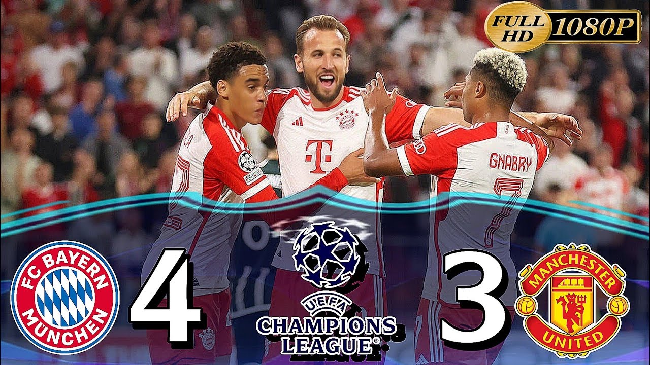الليلة التي جن فيها جنون عصام الشوالي 🔥 ملخص مباراة بايرن ميونخ 4-3 مانشستر يونايتد 2023/2024