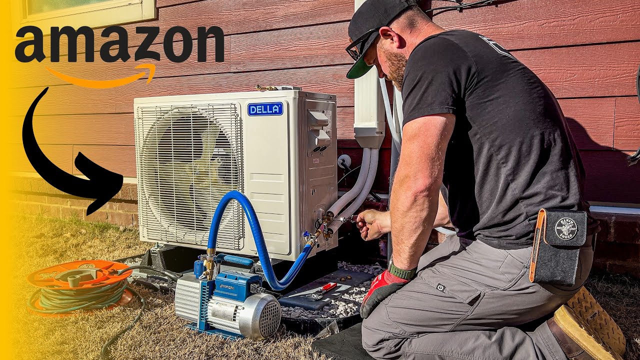 AMAZON Ductless Mini-Split - Installed by a PRO