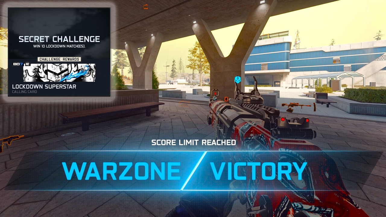 &ldquo;Unlocking the SECRET &lsquo;Lockdown Superstar&rsquo; Animated Calling Card in BO7 Warzone&rdquo;