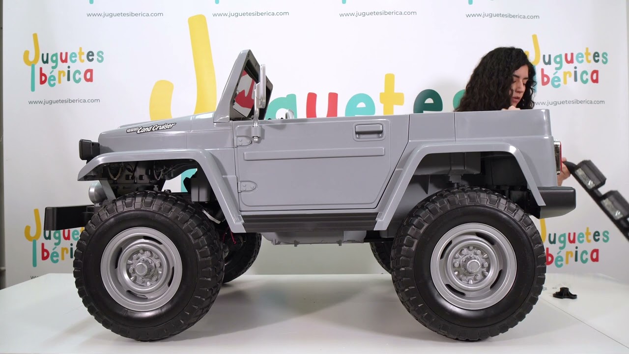 Cómo montar un coche eléctrico para niños Toyota FJ 40