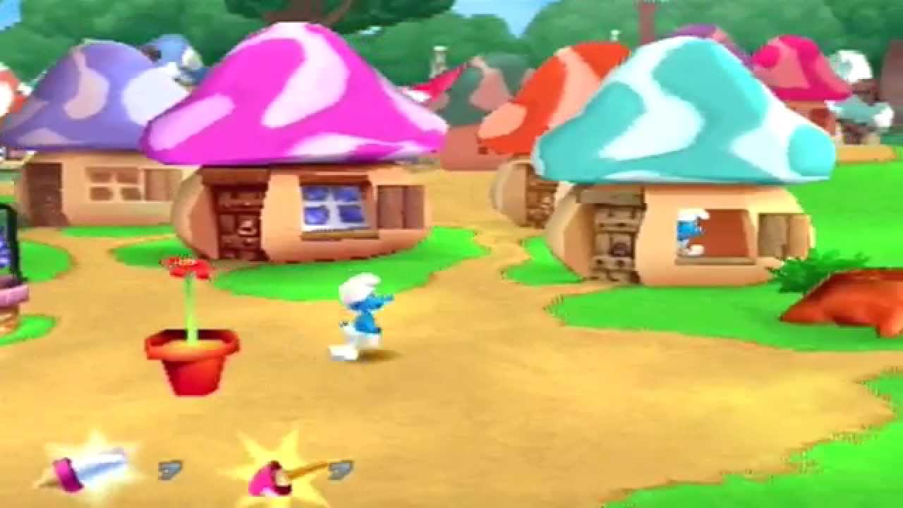 The Smurfs [PS1] - (It's a Piece of Cake - Playthrough) - Part 2: Discovering The Village