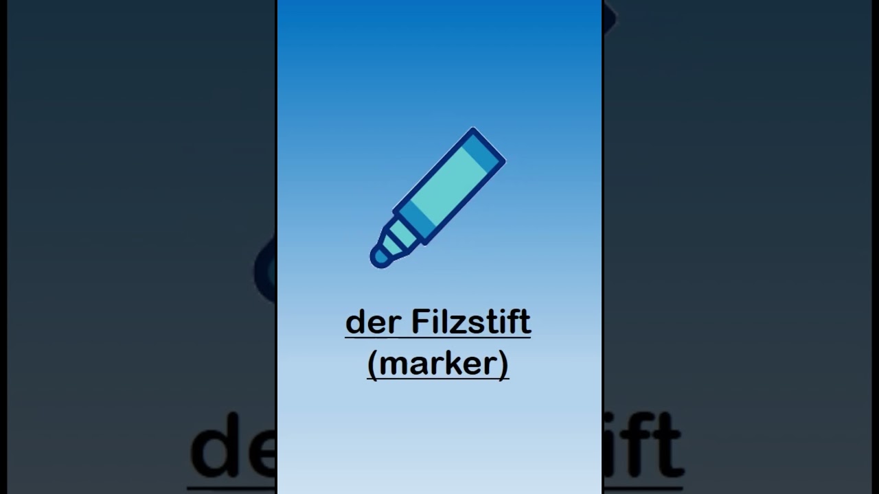 learn german | stationery in german | schreibwaren | german vocabulary