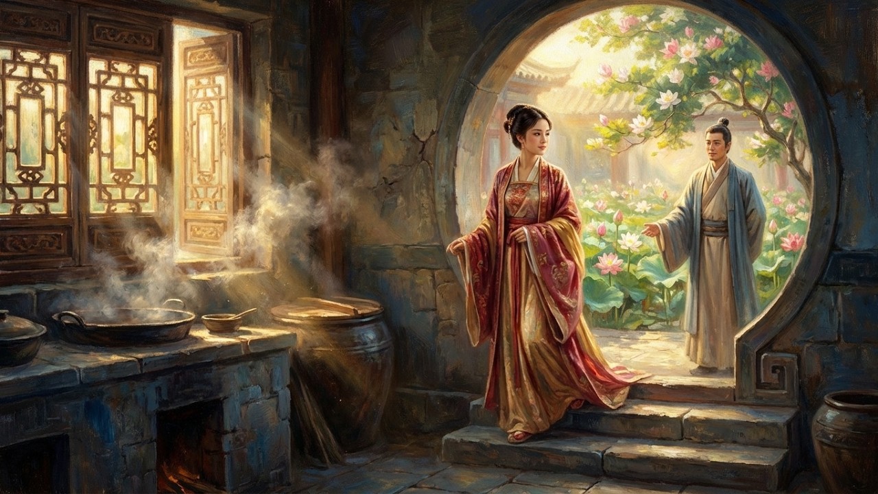 Cuando la fría cocina se encuentra con el sol del verano, elijo una vida entera de...|AI Ficción