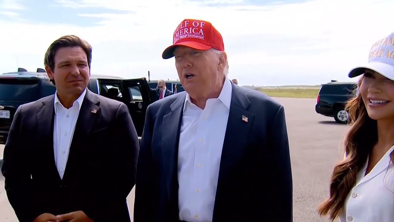 Donald Trump praises Gov. Ron DeSantis for speedy building of Florida's 'Alligator Alcatraz'