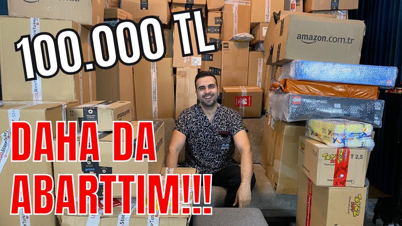 DAHA DA ABARTTIM! 100000 TL Toplu Paket Açılışı!