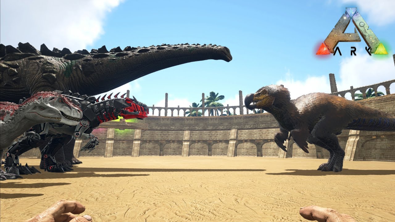DodoRex VS ARK Dinosaurs | #arksurvivalevolved