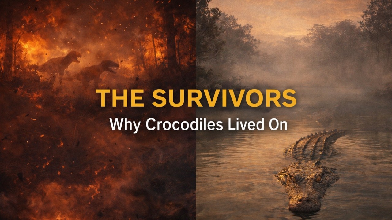 When Dinosaurs Died, Crocodiles Thrived — Here's Why