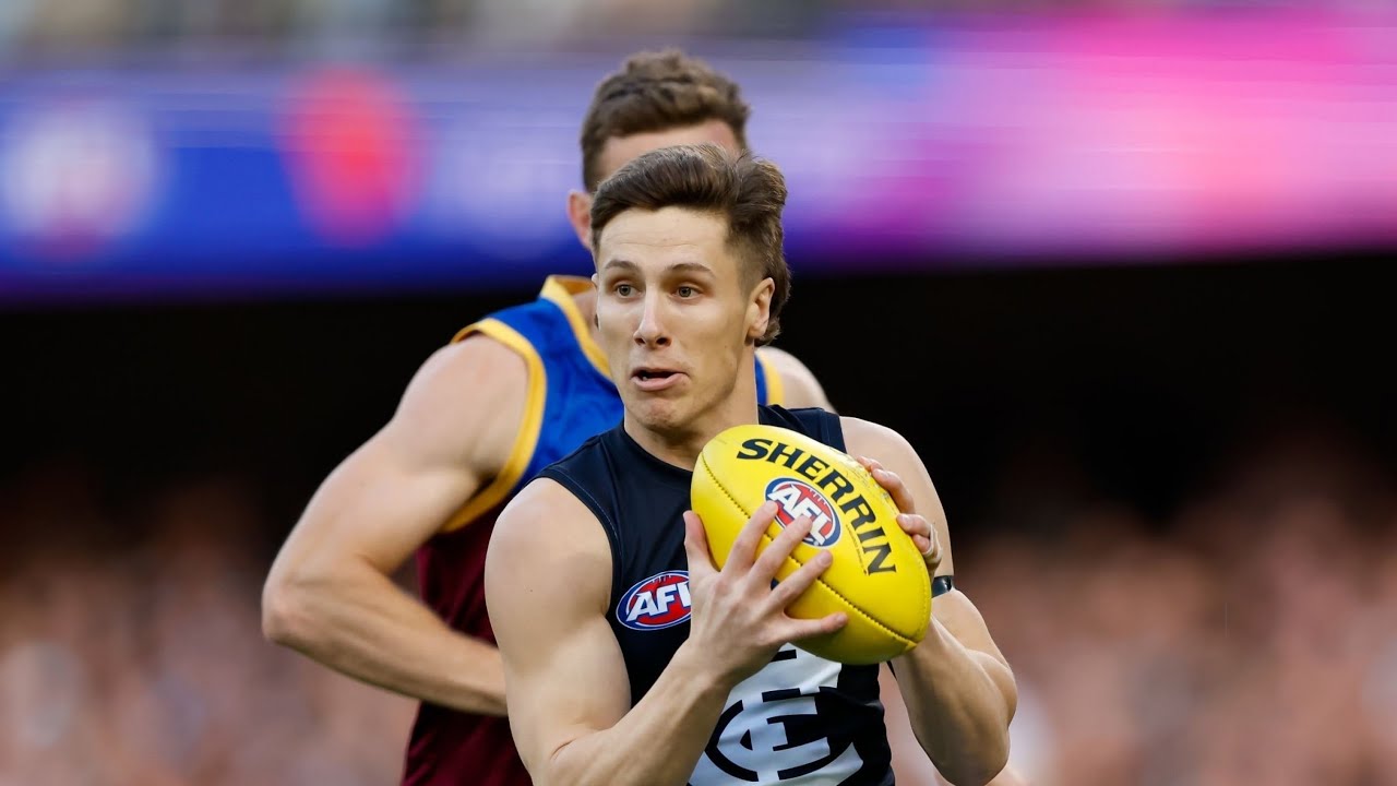Lachie Fogarty - AFL Preliminary Final Highlights 2023 - Carlton @ Brisbane Lions