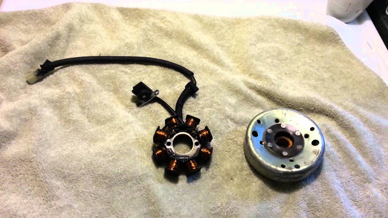 2008 Polaris Sportsman 90 stator problem spark