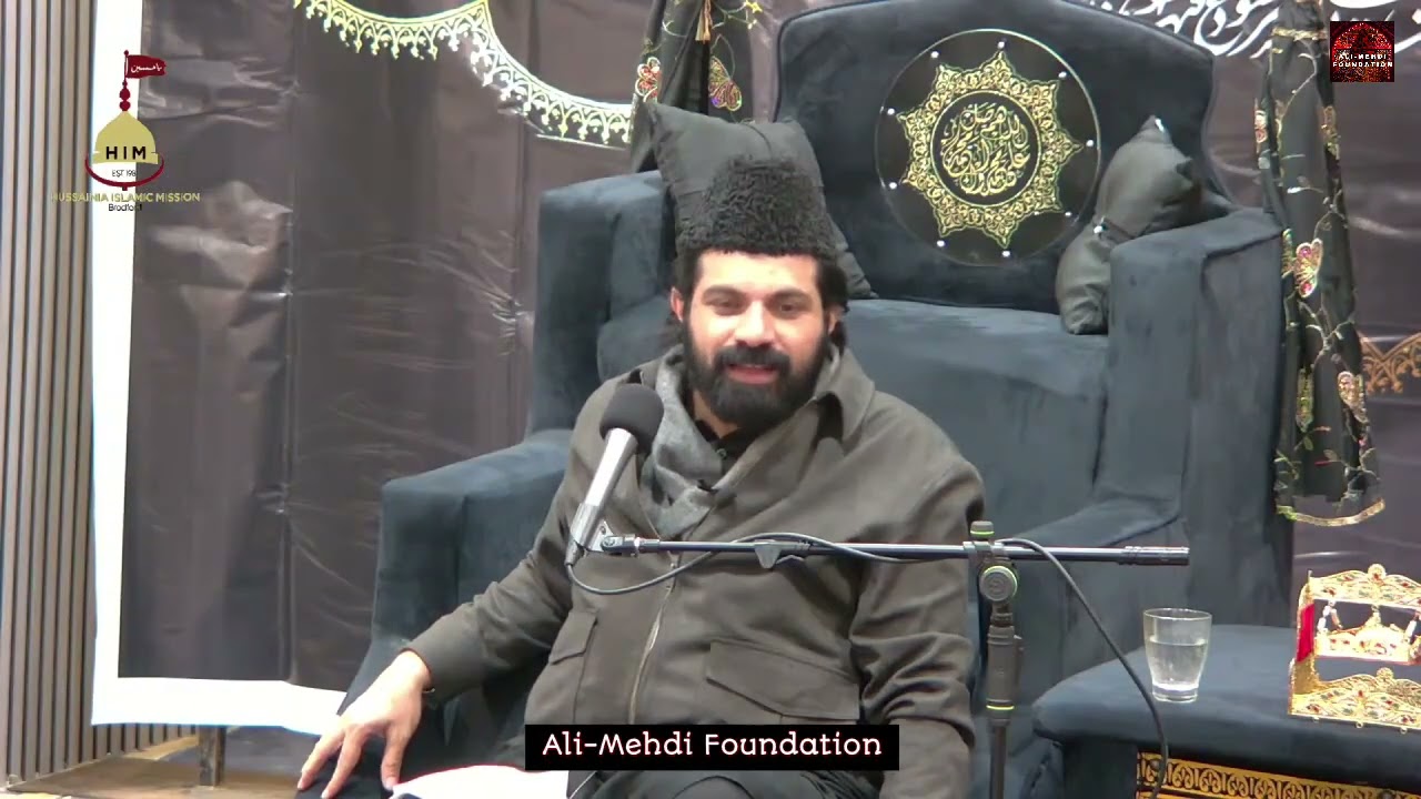 Majlis 03 | Allama Asif Raza Alvi | Ayaam e Fatimiya 2025 | Hussainia Bradford UK