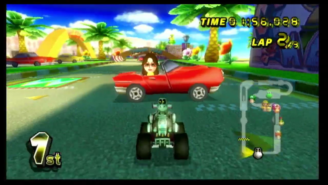 Flower Cup 50cc (3 Star Rank) Mario Kart Wii