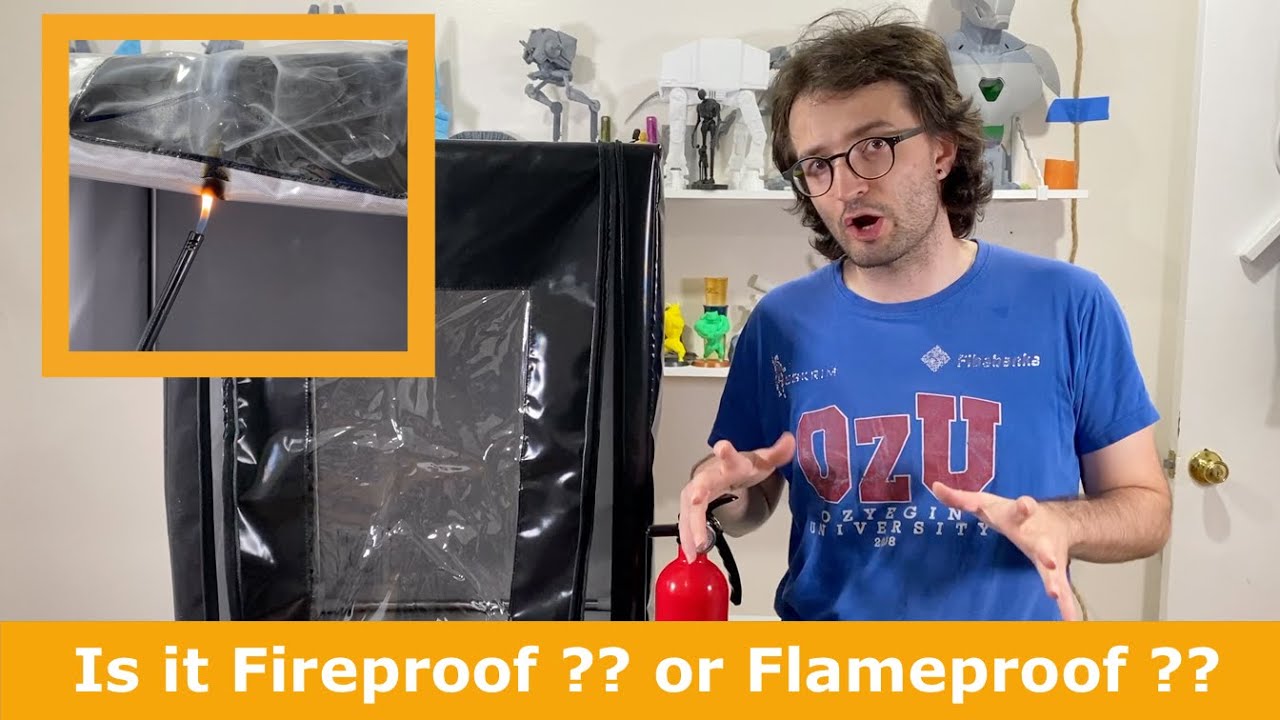 3D printer enclosure review: Fireproof or Flameproof?