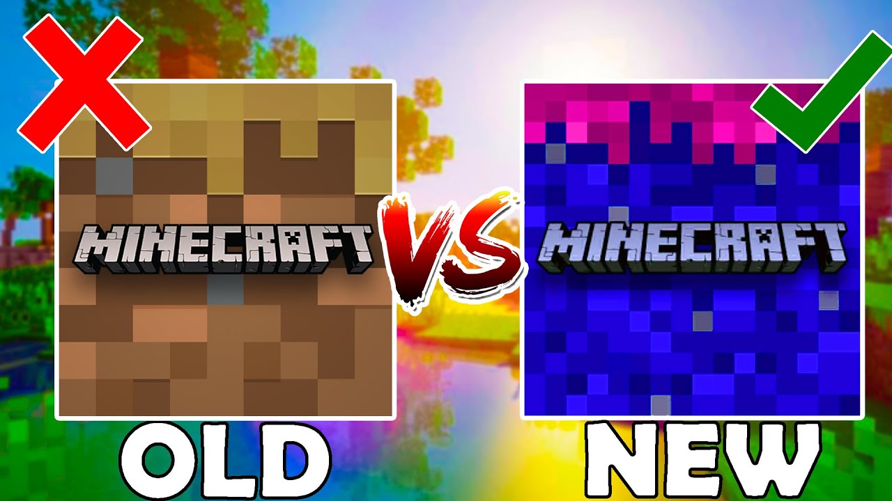 OLD Minecraft TRIAL VS NEW UPDATED Minecraft TRIAL 1.20 (Which One Is BETTER??)