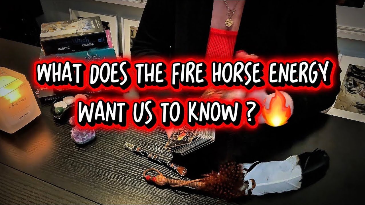 #TarotReading 🕯️Fire Horse Energy Message 🔥