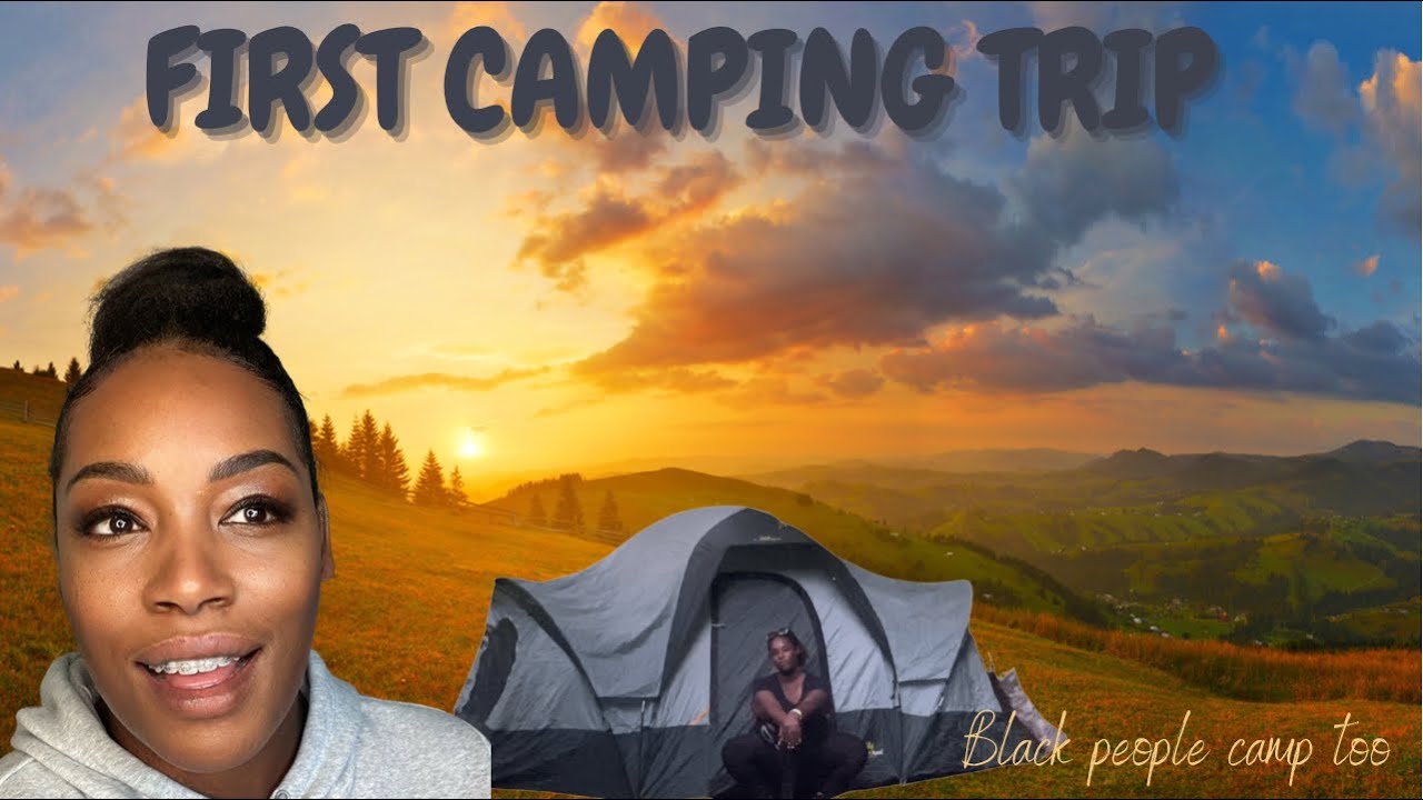 Camping while black | camping vlog | family vlogs | black family vloggers on youtube