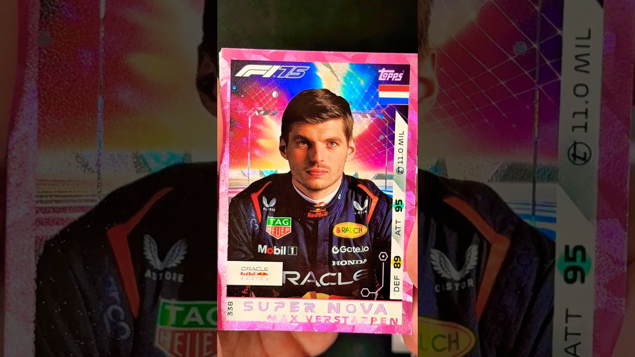 2025 F1 Topps Turbo Attax Cards Mega Tin Formula 1 Cards 