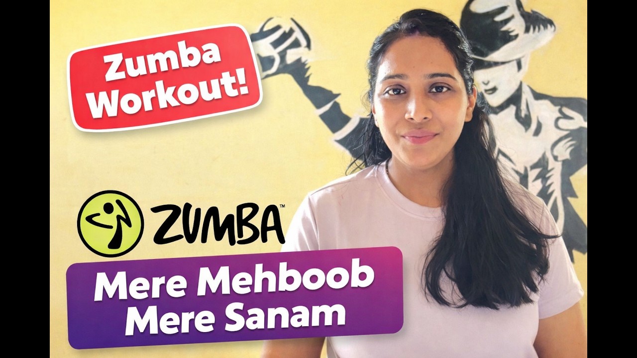 Mere Mehboob Mere Sanam | Zumba Dance Workout | Fun Bollywood Cardio