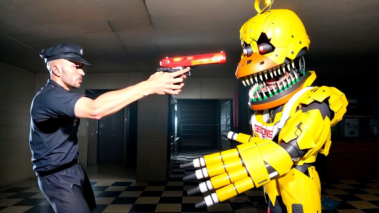 VR АНИМАТРОНИКИ ПУГАЮТ ОХРАННИКА В ГАРРИС МОД GMOD FNAF COOP Garry's Mod