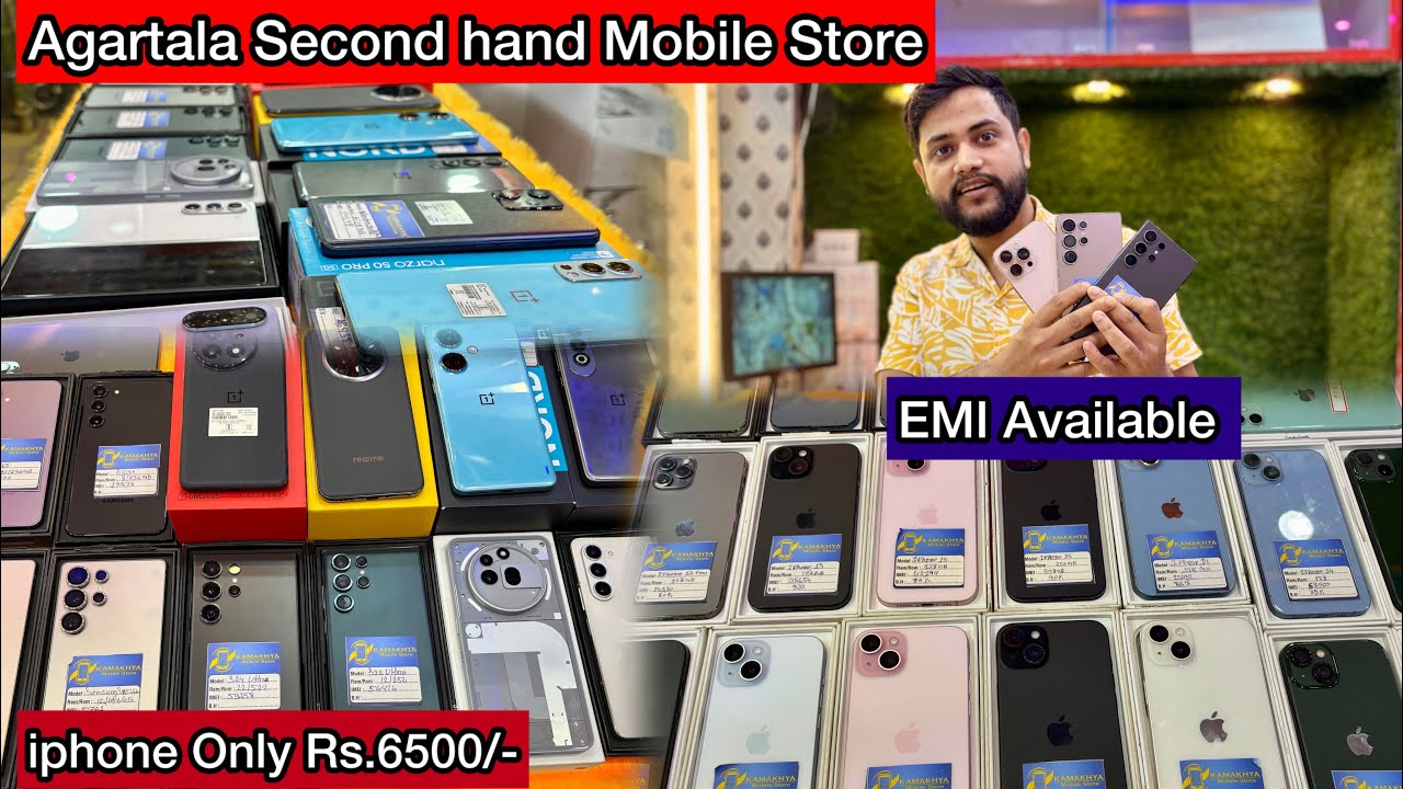 iphone Starting Only Rs.6,500/-🔥🔥🤑 || Agartala Second hand Mobile Store ||