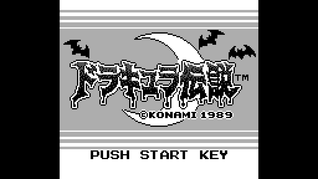 ドラキュラ伝説 (GB) 全クリア (ノーダメージ / 全アイテム回収)
