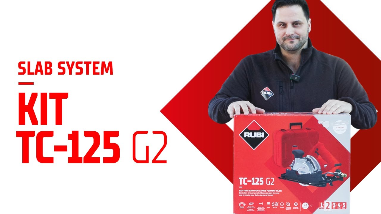 EL CORTE DE GRAN FORMATO LIGERO Y PRECISO con la TC-125 G2 de RUBI