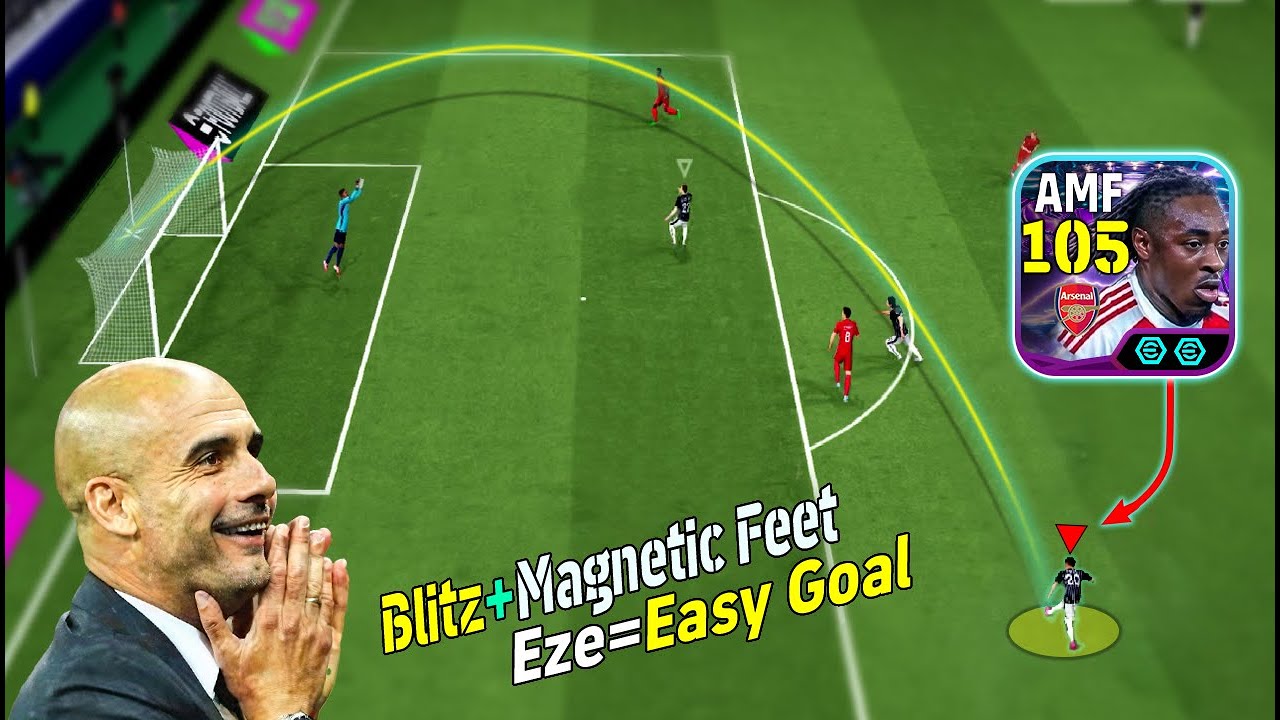 NEW SHOW TIME EBERECHI EZE 👑 | MAGNETIC FEET 🧲 + BLITZ CURLER | eFootball2026 Review