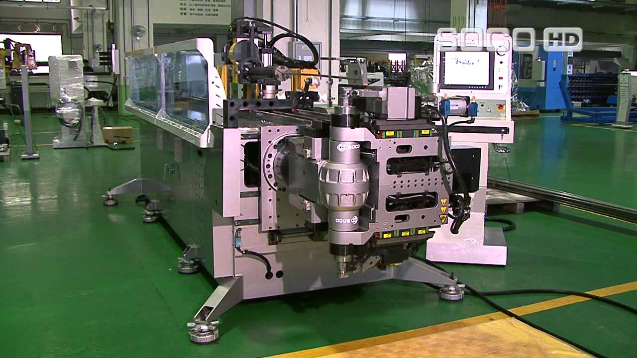 Curvatubi CNC SOCO modello SB-32x7A-2S-V-U