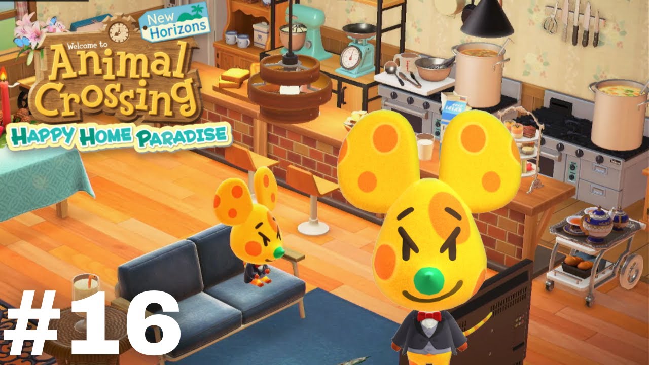 Chadder's Chateau! - Animal Crossing: New Horizons Happy Home Paradise DLC Gameplay Part 16