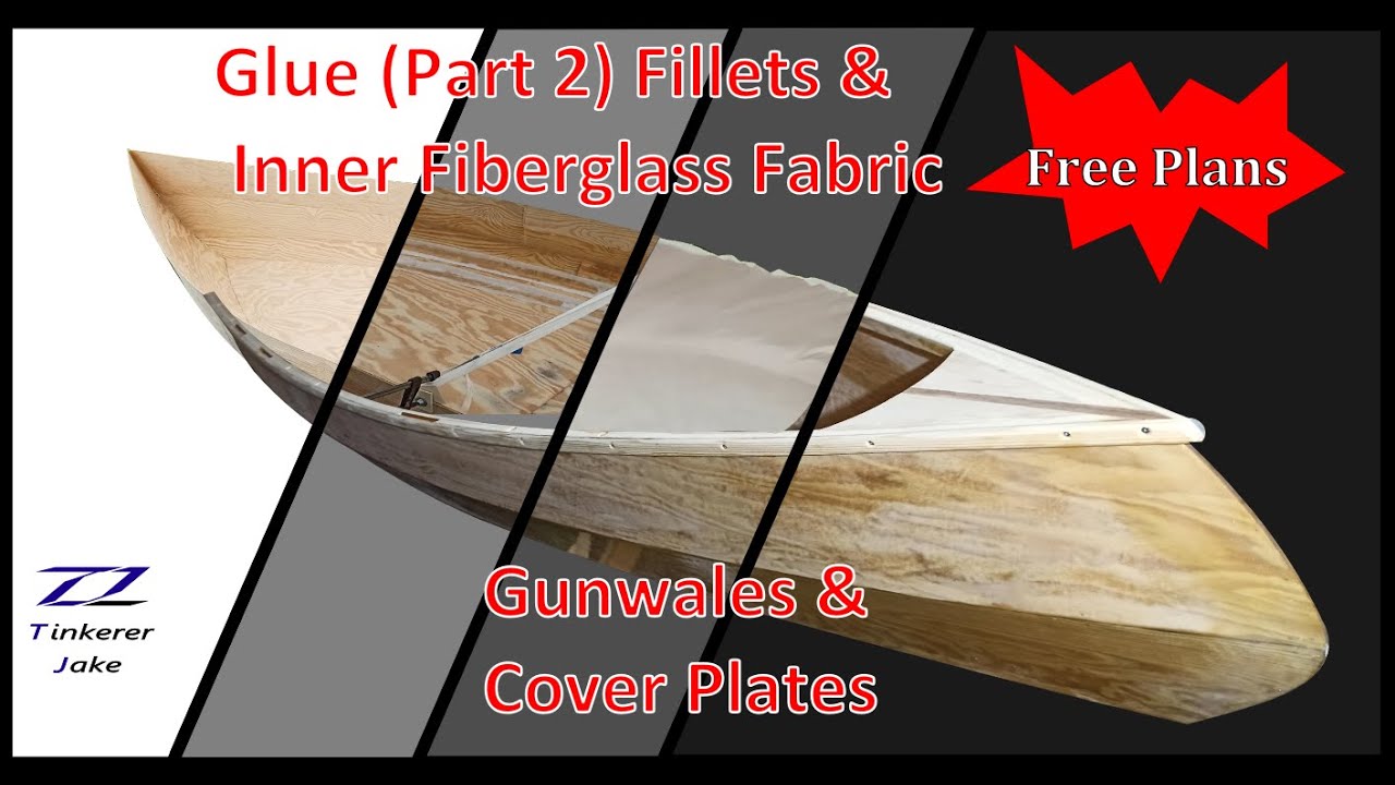 TJ-Canoe - Part 3/4  | Self-Designed Plywood Canoe (Free Plans)