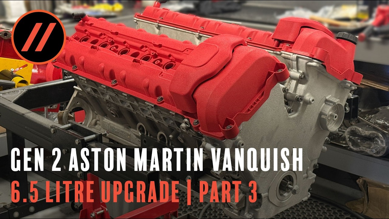 Aston Martin Vanquish V12 Gen 2 | Первая в мире сборка на 6,5 литров | Часть 3