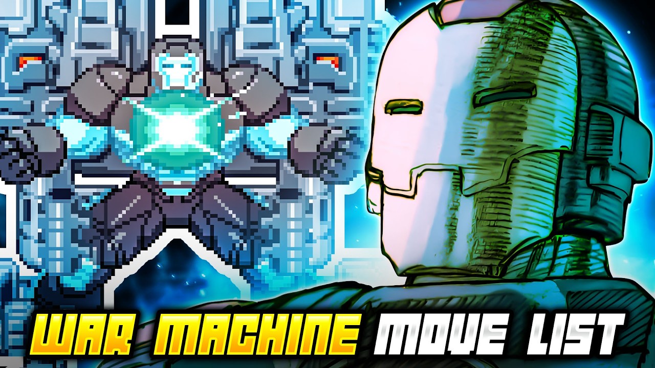 WAR MACHINE MOVE LIST - Marvel vs. Capcom 2: New Age of Heroes (MvC2)