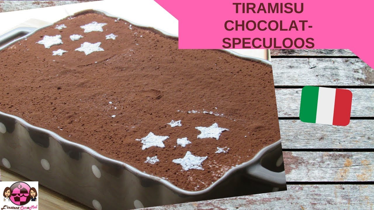 🇮🇹[RECETTE] TIRAMISU SPÉCULOOS/CRÈME DE MARRON - L'INSTANT CARAMEL