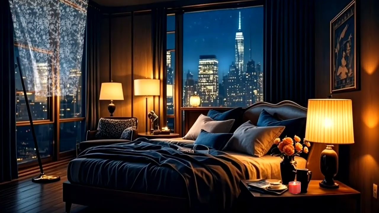 Soft Jazz BGM – Night Jazz, Late Night Jazz, Cafe Music, Smooth Jazz, Relax, Study, Work