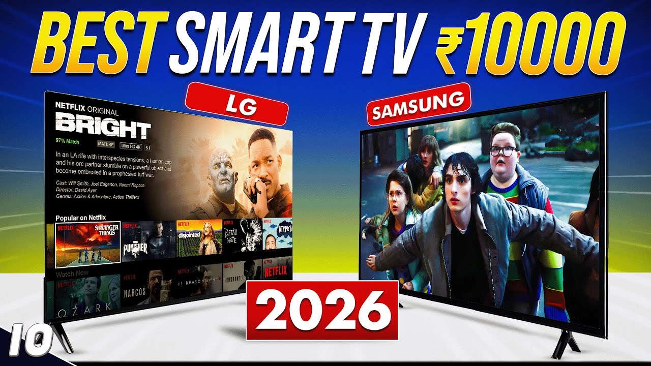 Top 5 Best Android Smart TV Under 10000 in 2026🔥Best 32-Inch Smart TV Under 10K🔥Google Smart TV