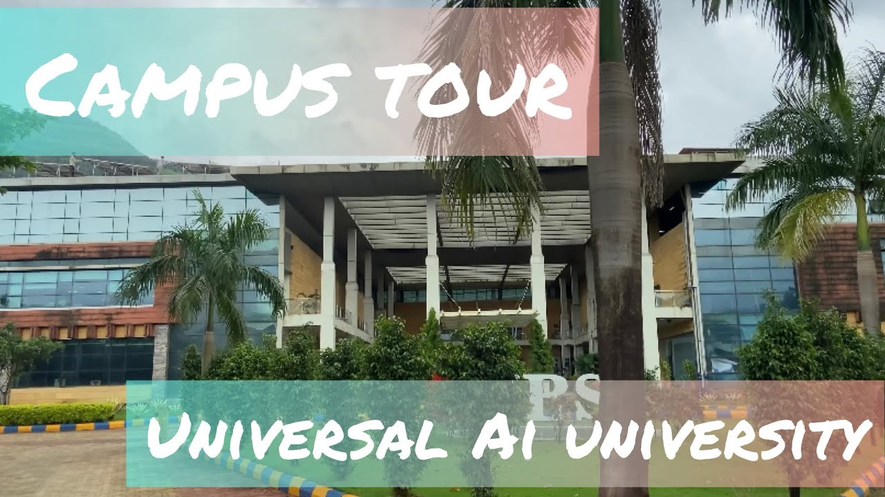 CAMPUS TOUR OF UNIVERSAL AI UNIVERSITY #mumbai#vlogging#karjat#university#college#fun#campus#campus