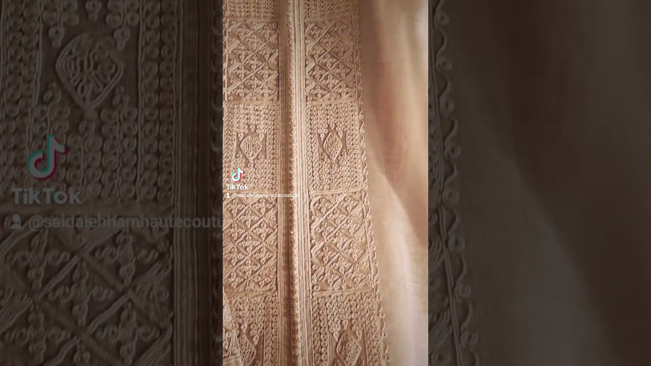 caftan marocain avec zwak maalem