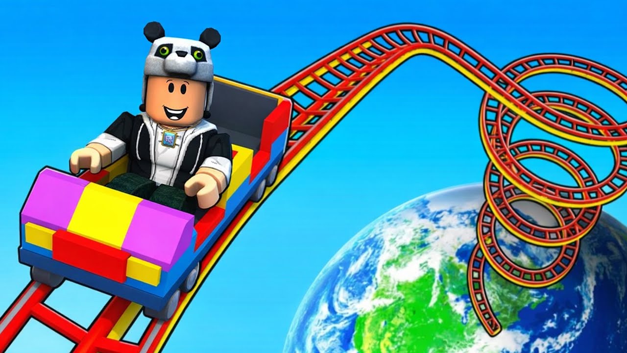 DÜNYANIN EN YÜKSEK TRENİNDEN ATLADIM! - Roblox