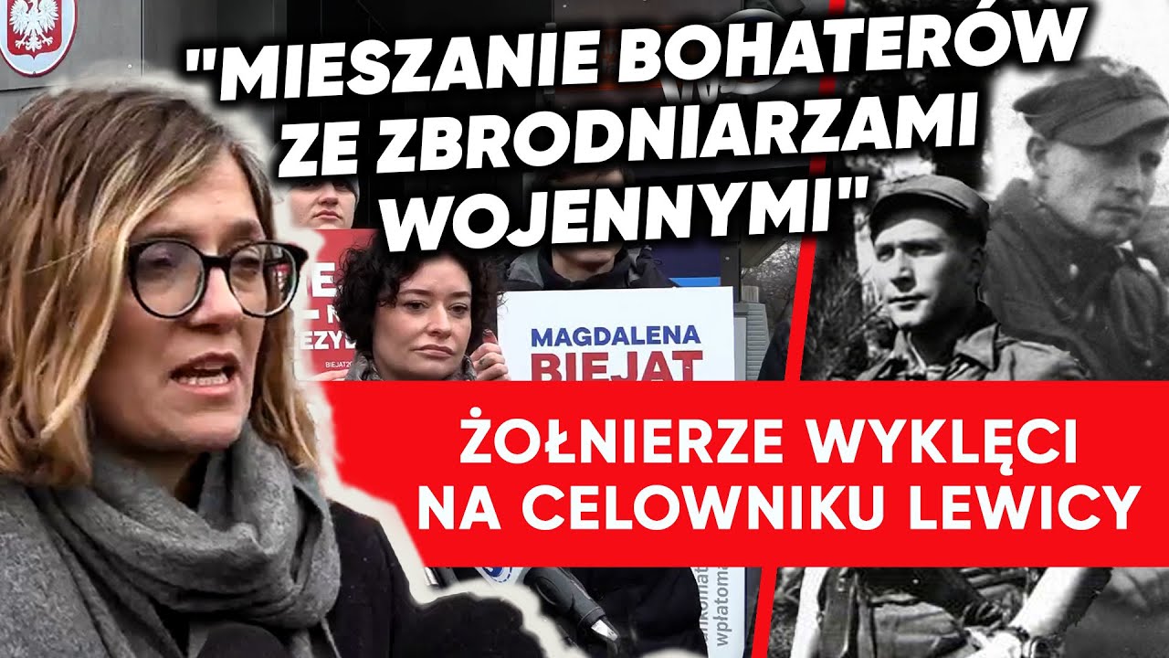 Żołnierze Niezłomni na celowniku Lewicy.  