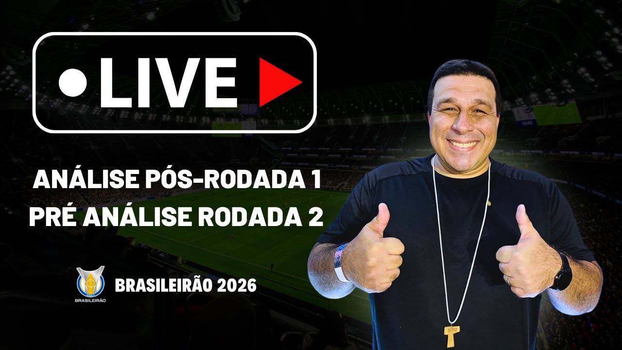 LIVE DO PROFESSOR - P&Oacute;S E PR&Eacute; RODADA | BRASILEIR&Atilde;O 2026
