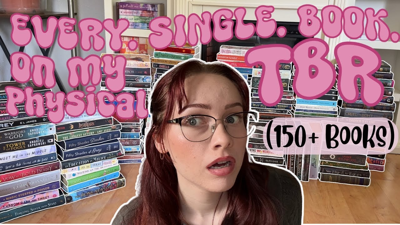 going through EVERY. SINGLE. BOOK. on my physical TBR + mini unhaul